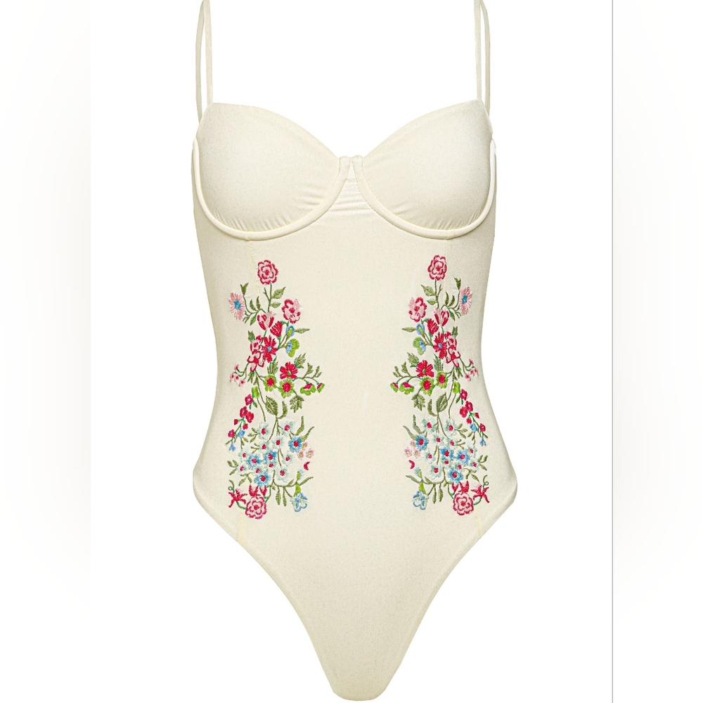 Maaji Flowering Vines Underwire One Piece Swimsuit